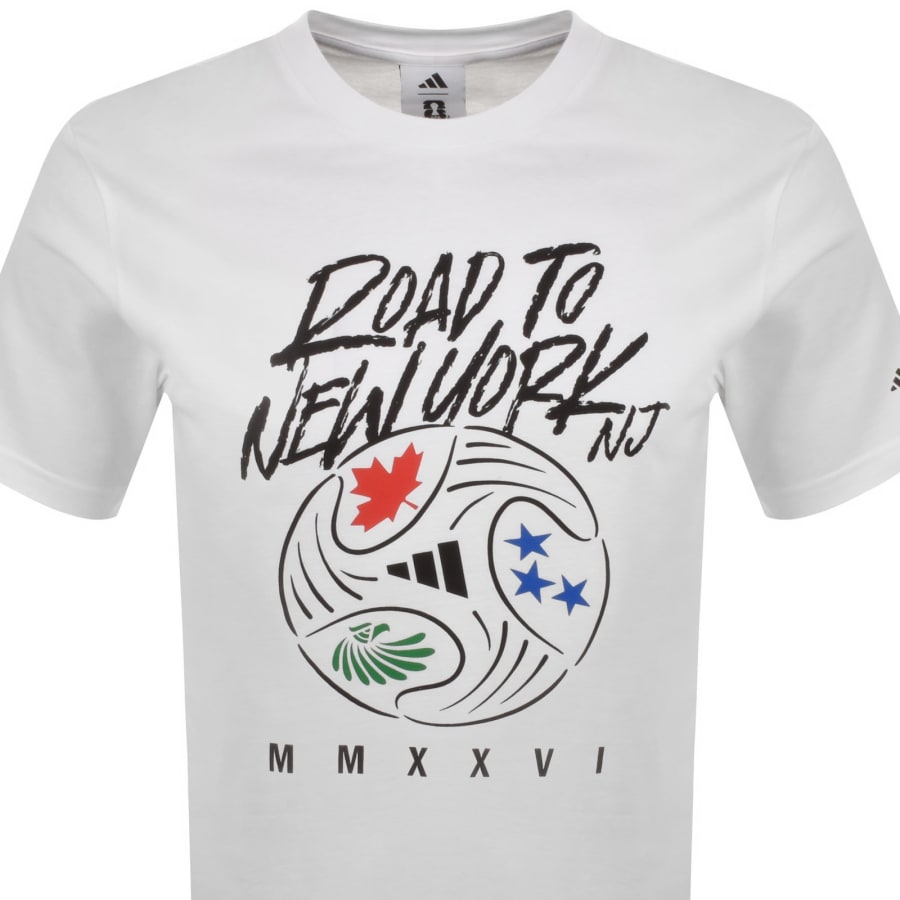 adidas Sportswear FIFA World Cup T Shirt White | Mainline Menswear us